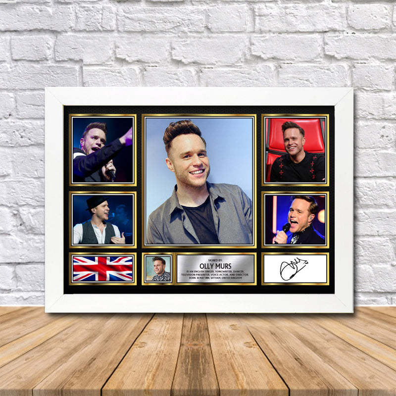 Olly Murs Limited Edition Signed Print