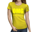 OMG Colour Custom Hen T-Shirt - Any Name - Party Tee