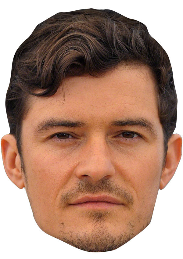 ORLANDO BLOOM MASK JB Actor Movie Tv Celebrity Party Face Mask