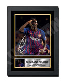 OUSMANE DEMBELE Limited Edition Football Player Signed Print - Football