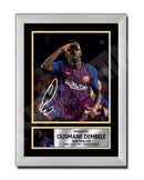 OUSMANE DEMBELE Limited Edition Football Player Signed Print - Football