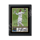OWAIS SHAH 2 Limited Edition Cricketer Signed Print - Cricket Player
