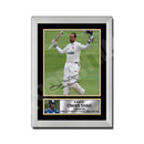 OWAIS SHAH 2 Limited Edition Cricketer Signed Print - Cricket Player