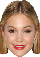 Olivia Holt MH 2017 Celebrity Face Mask Fancy Dress Cardboard Costume Mask