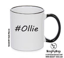 Personalised Your CUSTOM Name Ollie Printed Mug
