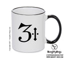 One Dram Black Handle Alchemy Mug GOTHIC GOTH HORROR STARS HORROSCOPE BLACK MAGIC MUG