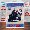 One Goal Theme Inspired Kids Inspired Adult Personalised Sports Birthday Card (SA)