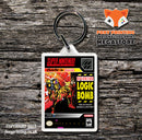 Operation Logic Bomb Game Inspired Retro Gaming Keyring