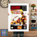 Operation Thunderbolt Super Nintendo GAME INSPIRED THEME Retro Gaming Poster A4 A3 A2 Or A1