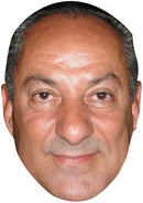 OSSIE ARDILES JB - Footballer Fancy Dress Cardboard Celebrity Party Face Mask