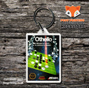 Orb3d Retro NES Game Cover Art Gaming Keyring