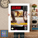 Outlander Super Nintendo GAME INSPIRED THEME Retro Gaming Poster A4 A3 A2 Or A1