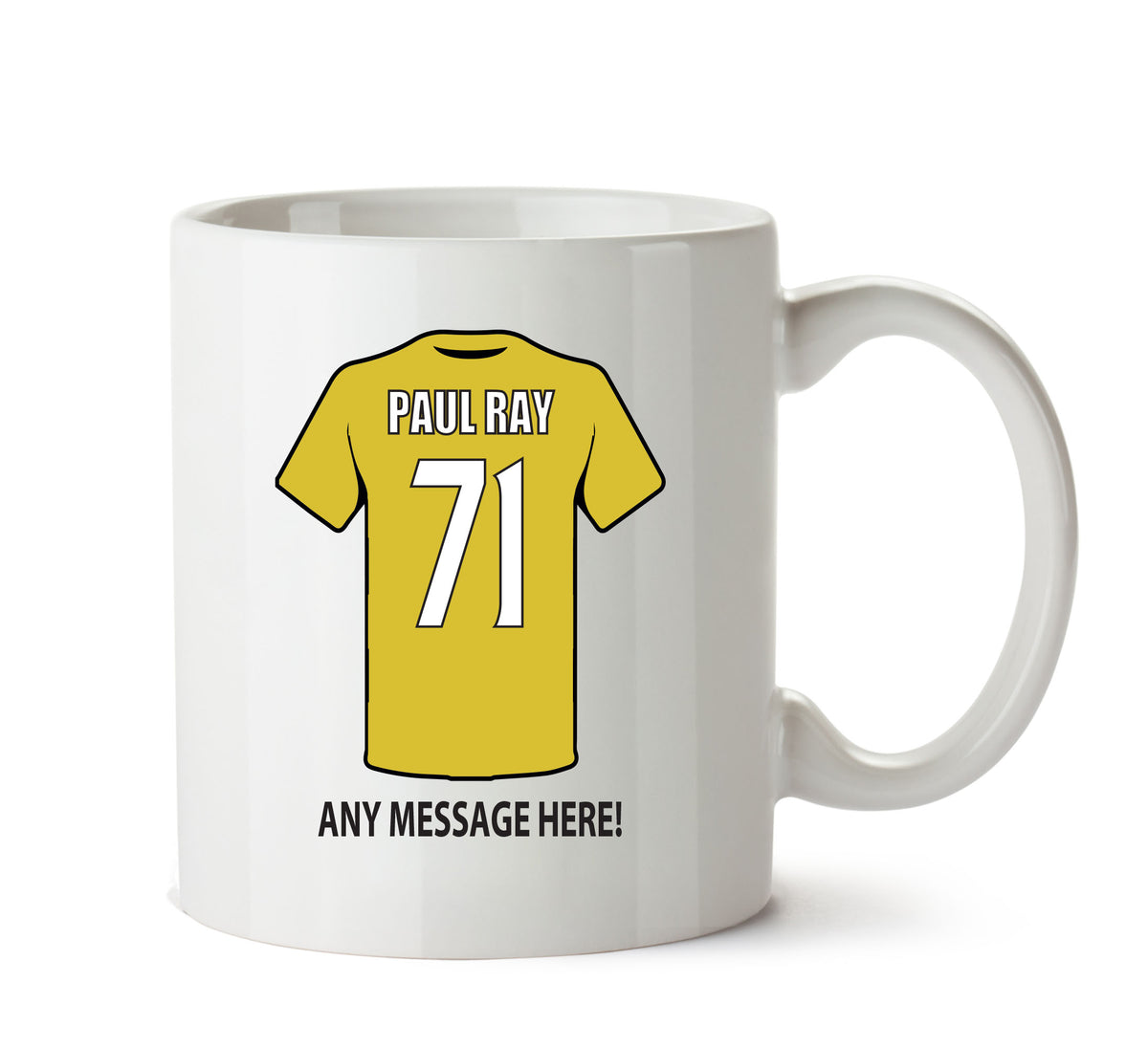 Oxford United INSPIRED Football Team Mug Personalised Mug – printed mug product image 1