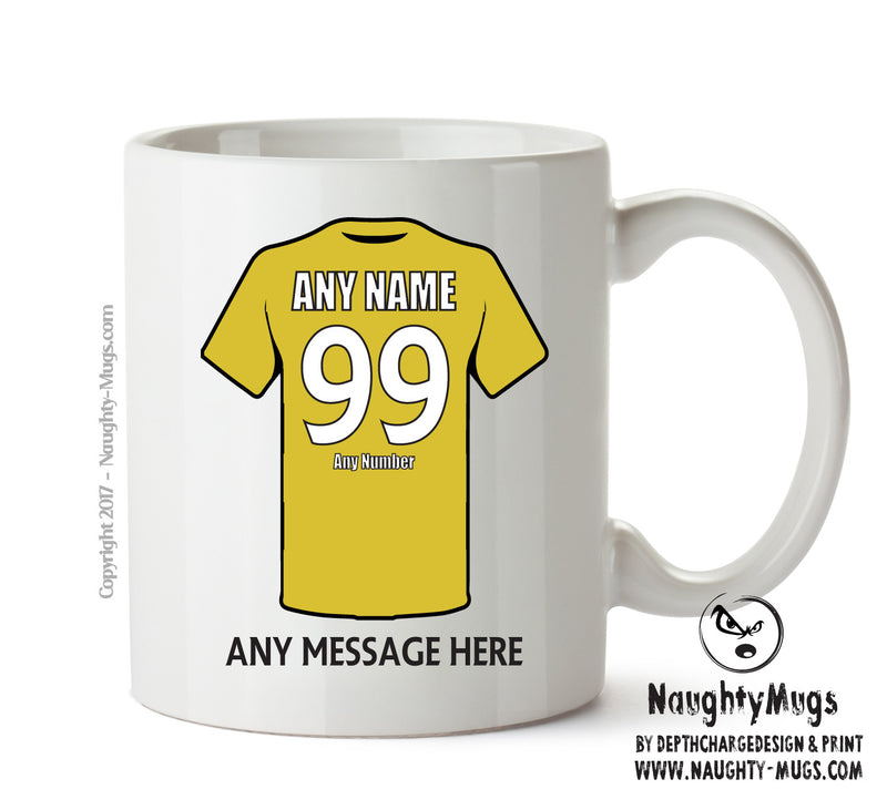 Oxford United INSPIRED Football Team Mug Personalised Mug