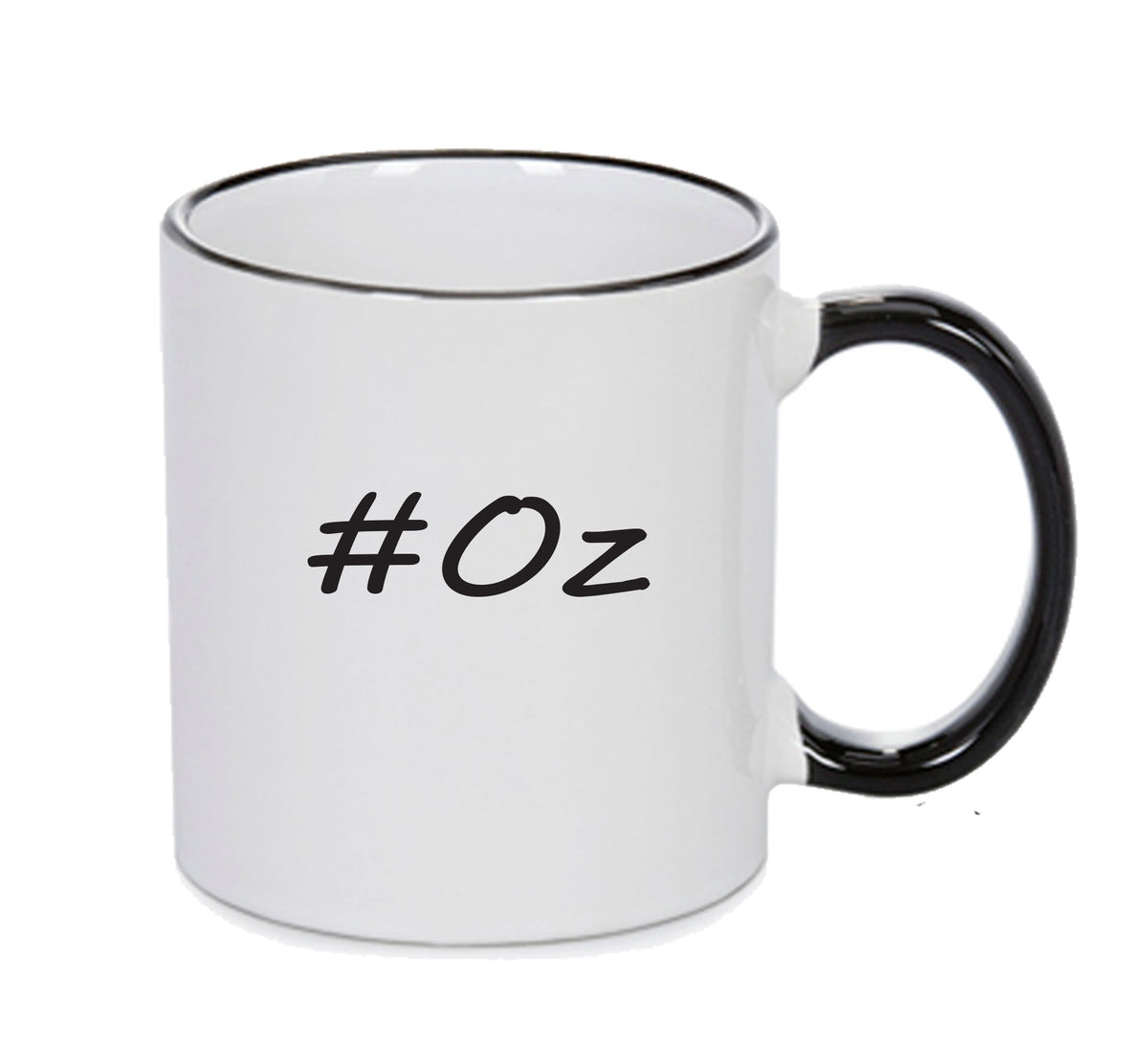 Personalised Your CUSTOM Name Oz Printed Mug – printed mug product image 1