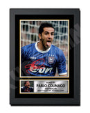 PABLO COUNAGO Limited Edition Football Player Signed Print - Football
