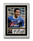 PABLO COUNAGO Limited Edition Football Player Signed Print - Football