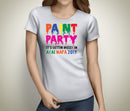 Paint Party Colour Hen T-Shirt - Any Name - Party Tee