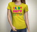 Paint Party Colour Hen T-Shirt - Any Name - Party Tee