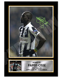 PAPISS CISSE Limited Edition Football Player Signed Print - Football