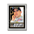 PASTOR MALDONADO 2 Limited Edition Formula 1 Player Signed Print Formula 1