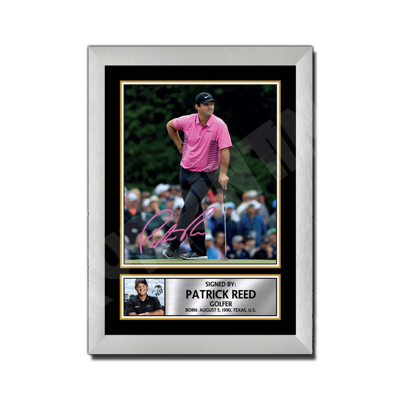 PATRICK REED 2 Limited Edition Golfer Signed Print - Golf