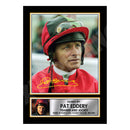 PAT EDDERY Limited Edition Horse Racer Signed Print - Horse Racing