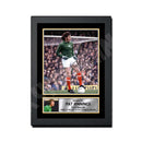 PAT JENNINGS 2 Limited Edition Football Player Signed Print - Football