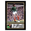 PAT JENNINGS 2 Limited Edition Football Player Signed Print - Football
