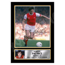 PAT RICE ARSENAL Limited Edition Football Player Signed Print - Football