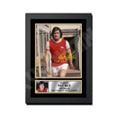 PAT RICE ARSENAL 2 Limited Edition Football Player Signed Print - Football