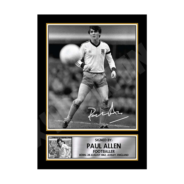 PAUL ALLEN 2 Football Player Printed Signature Print