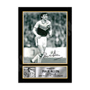 PAUL ALLEN (1) Limited Edition Football Player Signed Print - Football