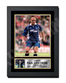 PAUL GASCOIGNE Limited Edition Football Player Signed Print - Football