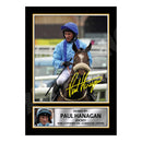 PAUL HANAGAN Limited Edition Horse Racer Signed Print - Horse Racing