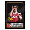 PAUL MERSON Limited Edition Football Player Signed Print - Football