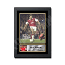 PAUL MERSON 2 Limited Edition Football Player Signed Print - Football
