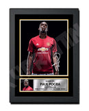 PAUL POGBA (1) Limited Edition Football Player Signed Print - Football