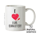 I Love PAUL MCCARTNEY Celebrity Mug