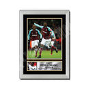 PEDRO OBIANG 2 Limited Edition Football Player Signed Print - Football