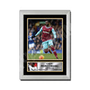 PEDRO OBIANG (1) Limited Edition Football Player Signed Print - Football