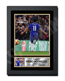 PEDRO RODRIGUEZ Limited Edition Football Player Signed Print - Football