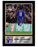 PEDRO RODRIGUEZ Limited Edition Football Player Signed Print - Football