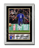 PEDRO RODRIGUEZ Limited Edition Football Player Signed Print - Football