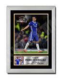 PEDRO RODRIGUEZ 2 Limited Edition Football Player Signed Print - Football