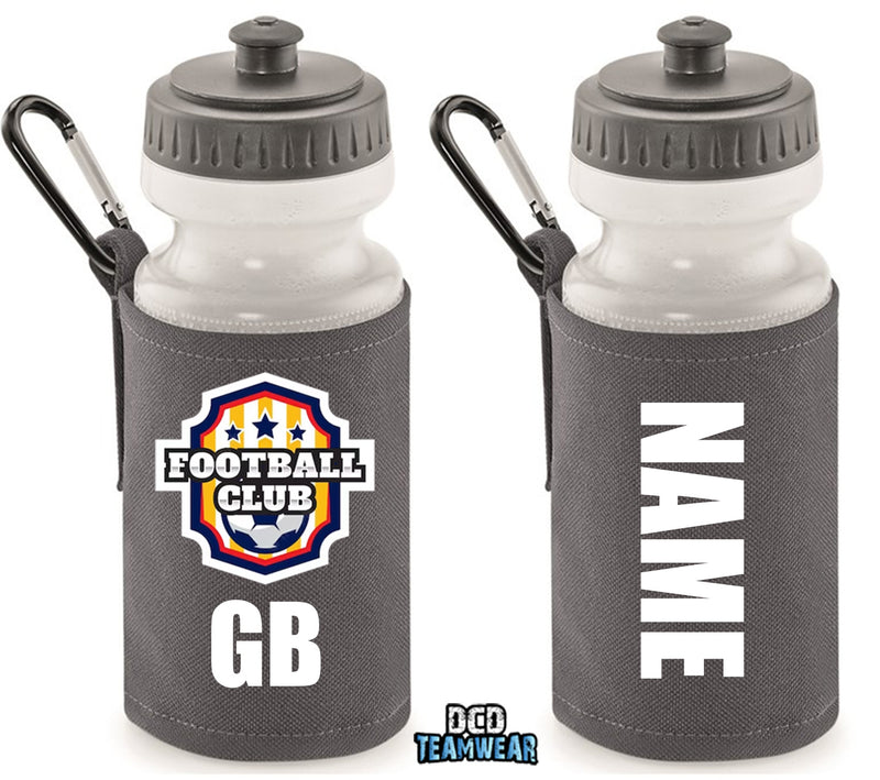 Personalised Any Name and Logo QD440 Water Bottle and Holder