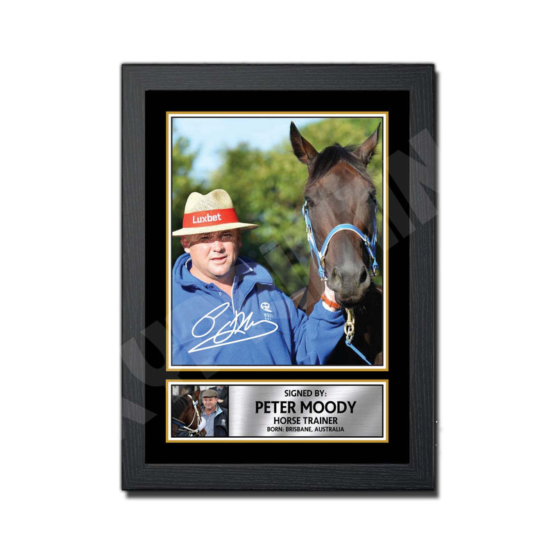 PETER MOODY 2 Limited Edition Horse Racer Signed Print - Horse Racing