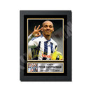 PETER ODEMWINGIE 2 Limited Edition Football Player Signed Print - Football