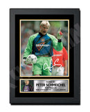 PETER SCHMEICHEL (1) Limited Edition Football Player Signed Print - Football