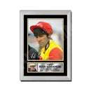PETER SCUDAMORE 2 Limited Edition Horse Racer Signed Print - Horse Racing